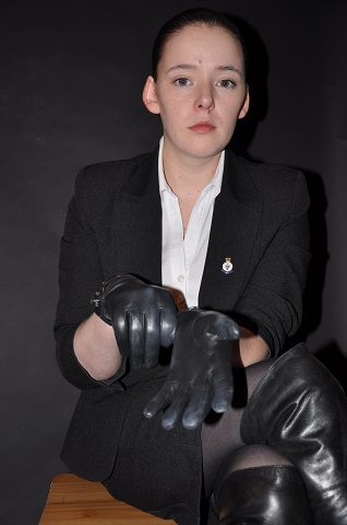 Girl-in-leather-pants-leather-gloves