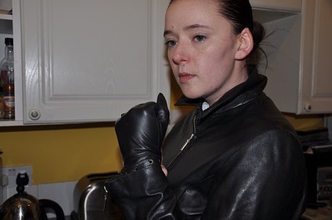 Girl-in-leather-pants-leather-gloves