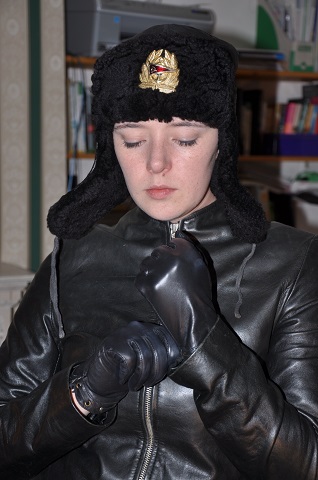 Girl-in-leather-pants-leather-gloves