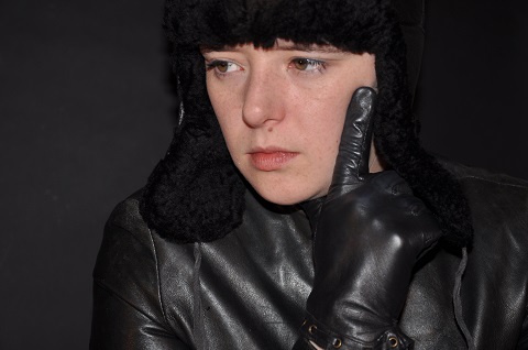 Girl-in-leather-pants-leather-gloves